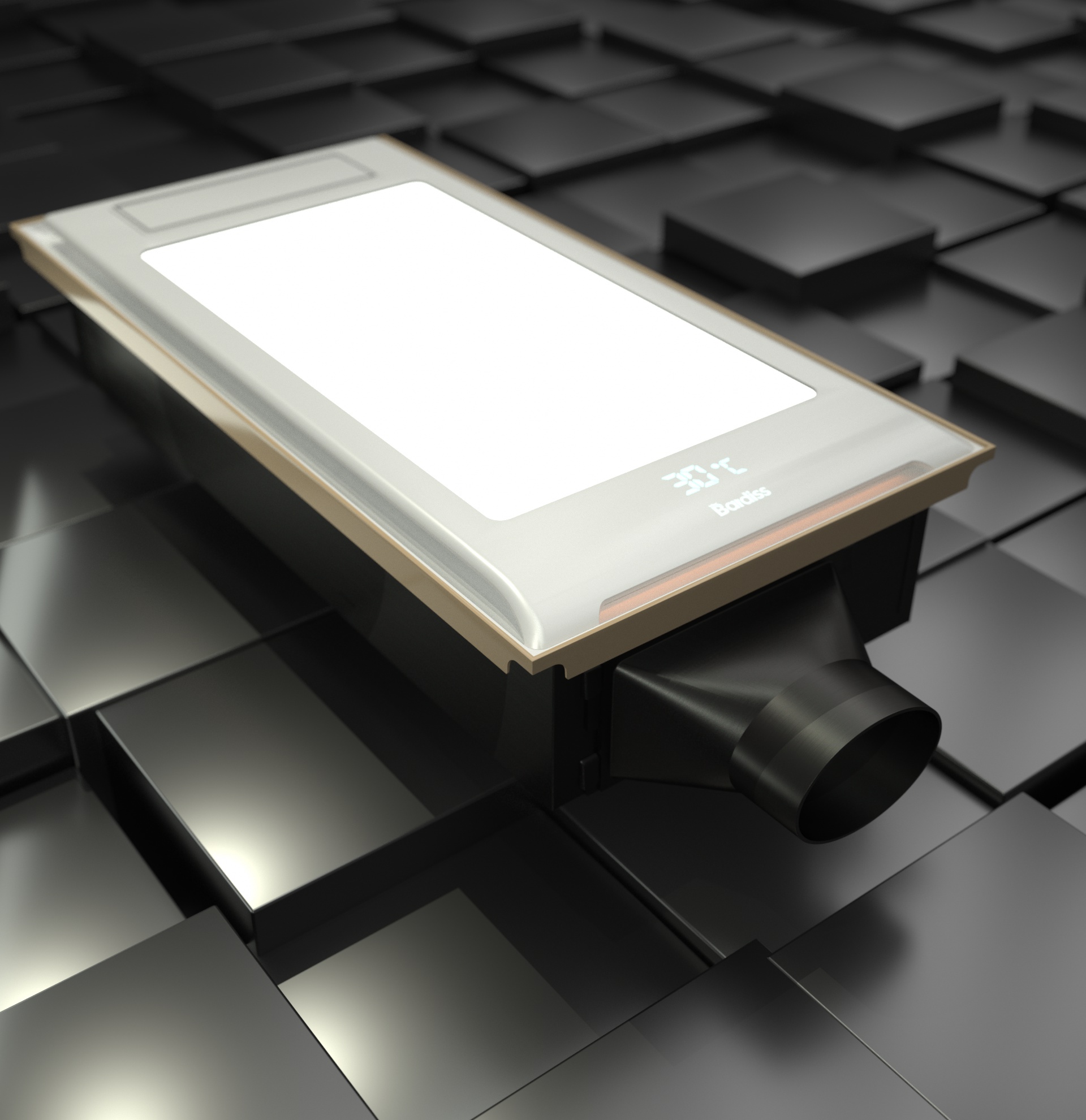 給你一個溫暖的家！8合1排氣大屏LED照明一體風暖多功能浴霸