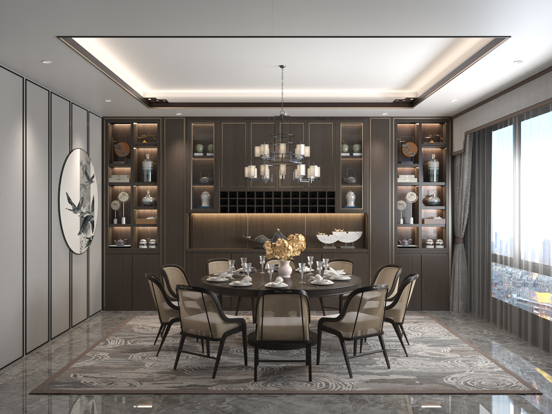 【TV.P】鏡空蜂窩大板演繹大境，美出新高度！