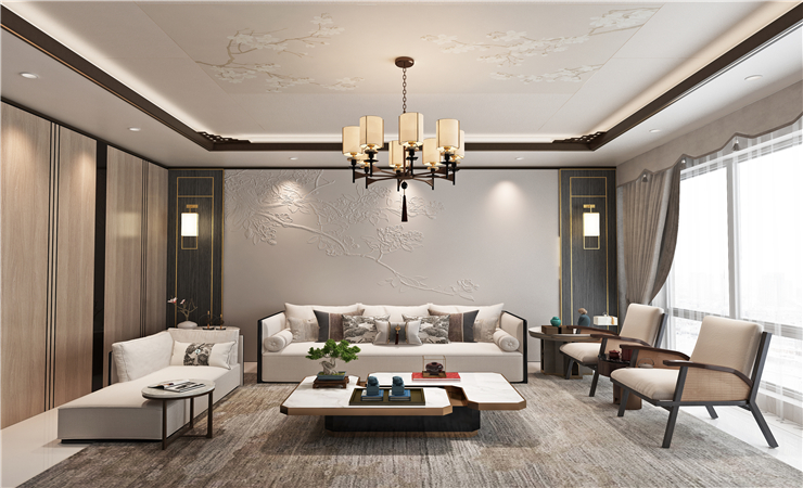  這個客廳集成吊頂由許多地方在美學(xué)方面都有更高的要求。