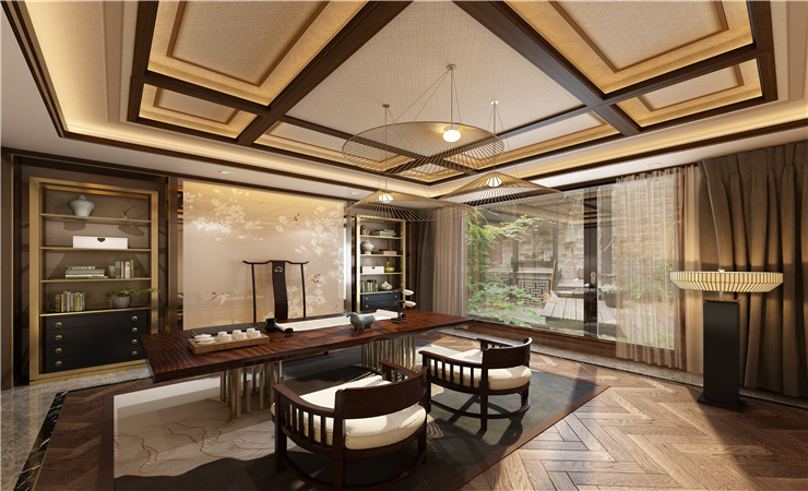 帝福大板集成吊頂規格達1306mmx1306mm，整板厚6mm，超大尺寸，定尺加工，自由組合！無論您選擇平層還是分層，它都可以完美地適應，更少的鋪路縫和更強的整體感覺。